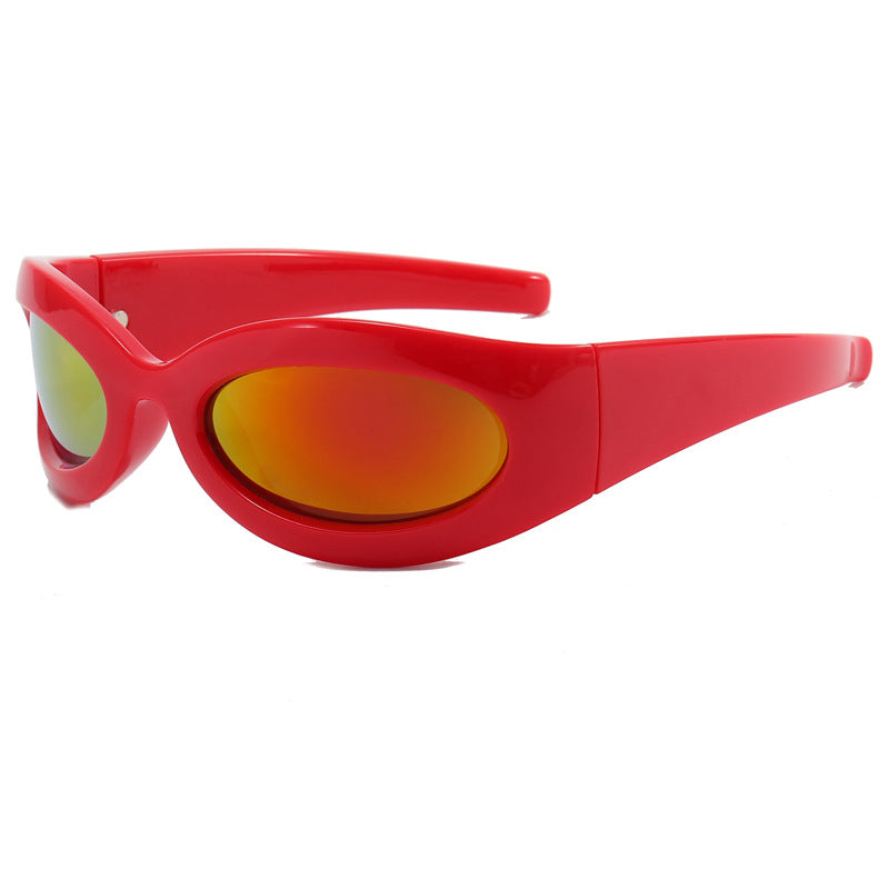 Wholesale Small Frame UV Protection Sports PC Sunglasses
